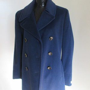 Calvin Klein Wool Double Breasted Pea Coat - New with tags - Size 14